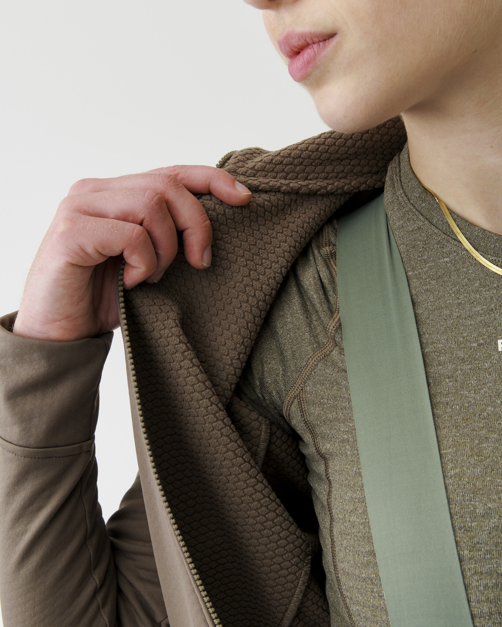 Pas Normal Studios Women's Essential Thermal Long Sleeve Jersey - Ash Brown