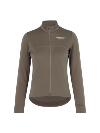 Pas Normal Studios Women's Essential Thermal Long Sleeve Jersey - Ash Brown