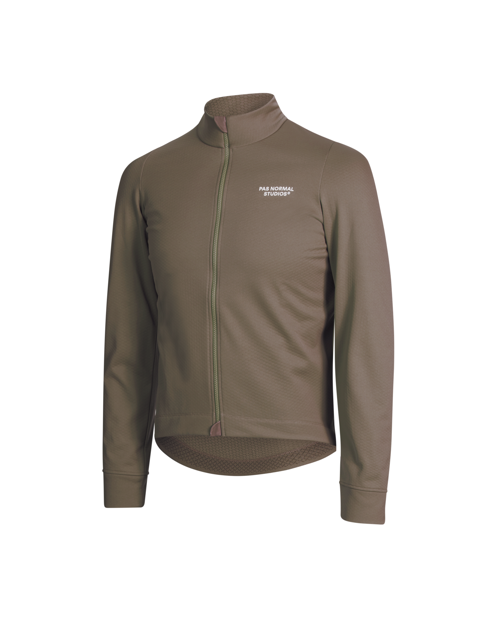 Pas Normal Studios Essential Thermal Long Sleeve Jersey - Ash Brown