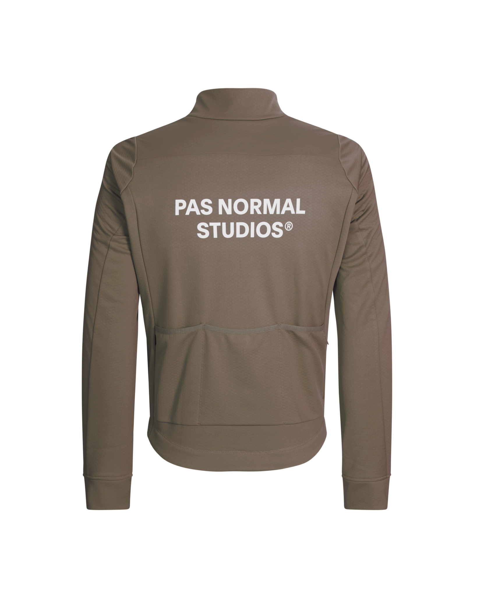 Pas Normal Studios Essential Thermal Long Sleeve Jersey - Ash Brown
