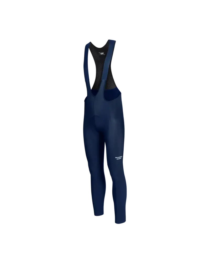 Pas Normal Studios Essential Thermal Long Bibs - Navy