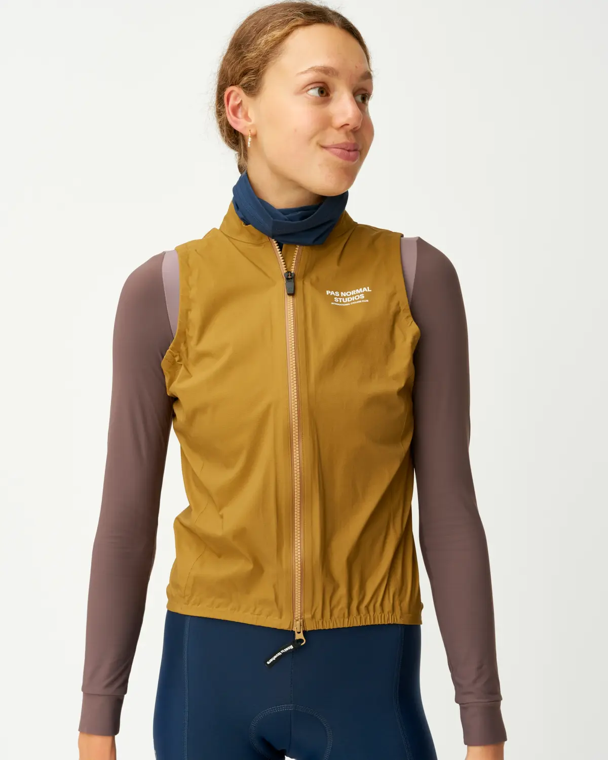 Pas Normal Studios Logo Light Necktube - Navy