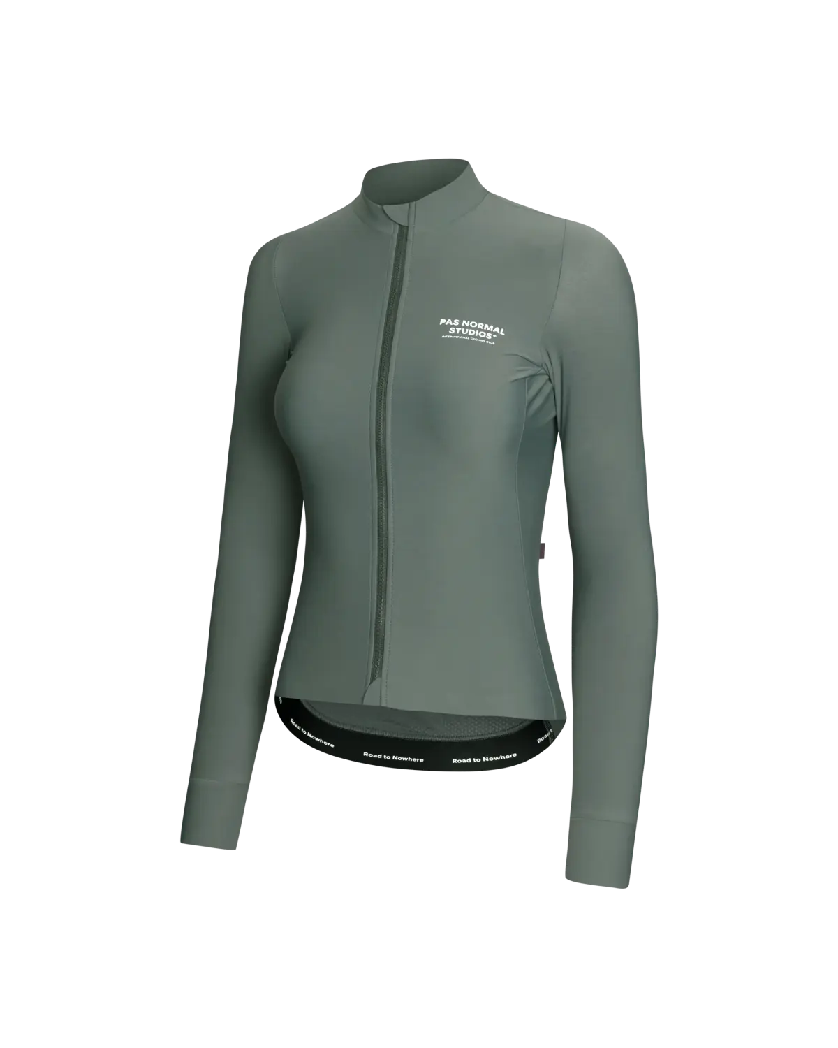 Pas Normal Studios Women's Mechanism Long Sleeve Jersey - Dark Moss