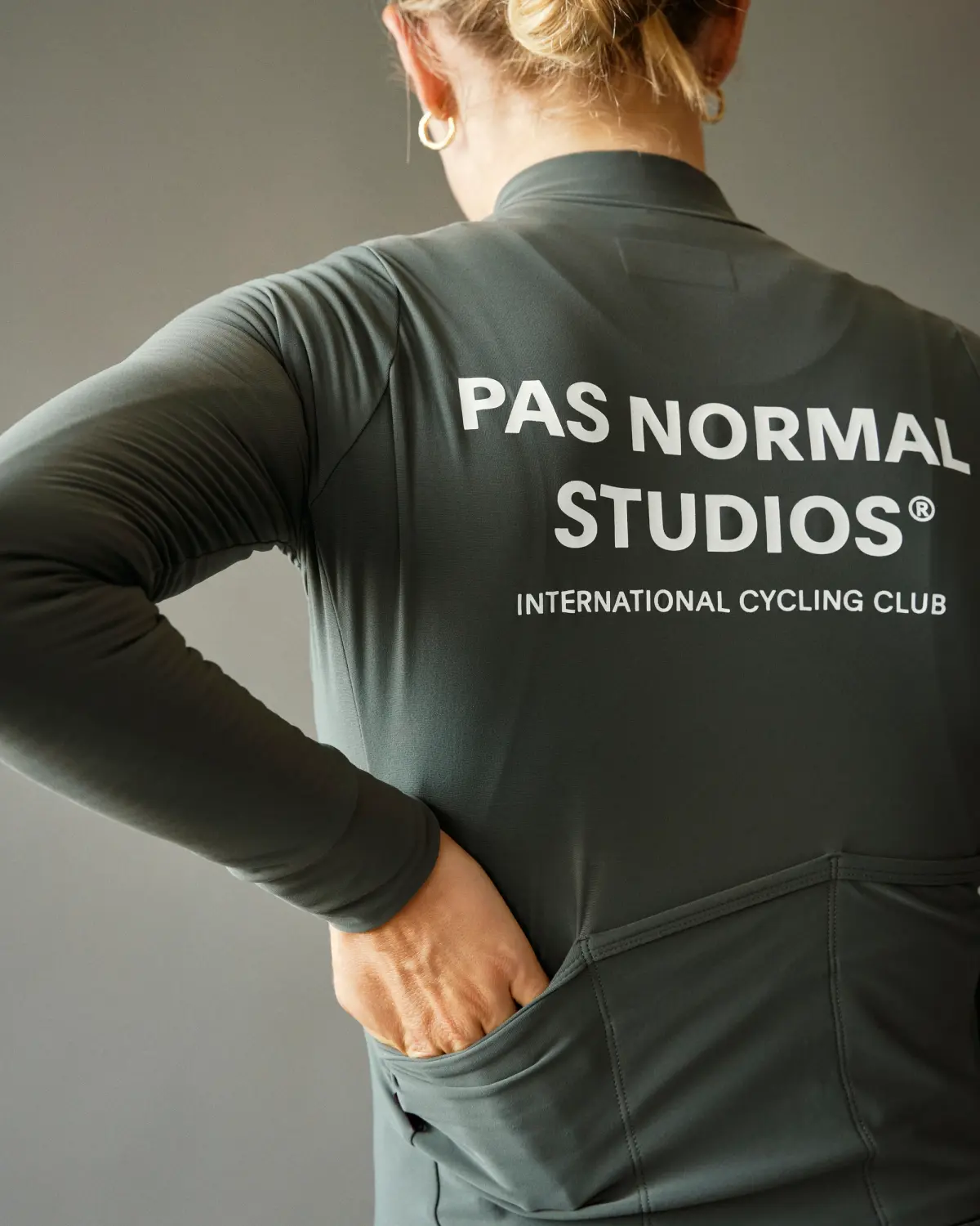 Pas Normal Studios Women's Mechanism Long Sleeve Jersey - Dark Moss