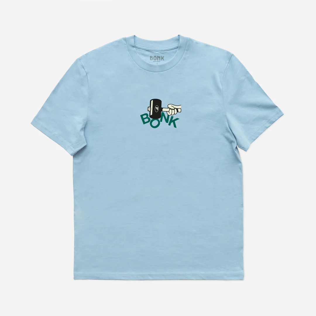 Bonk T-Shirt - Mini Hammer - Light Blue