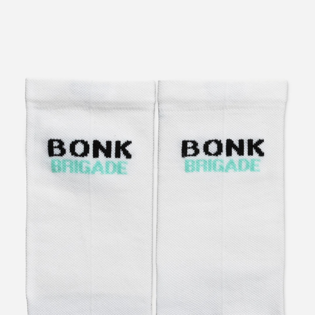 Bonk Brigade Sock - White