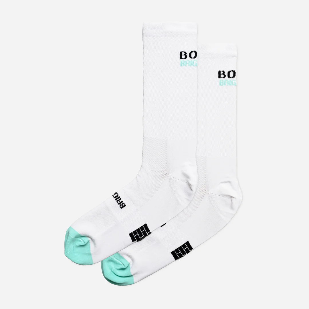 Bonk Brigade Sock - White