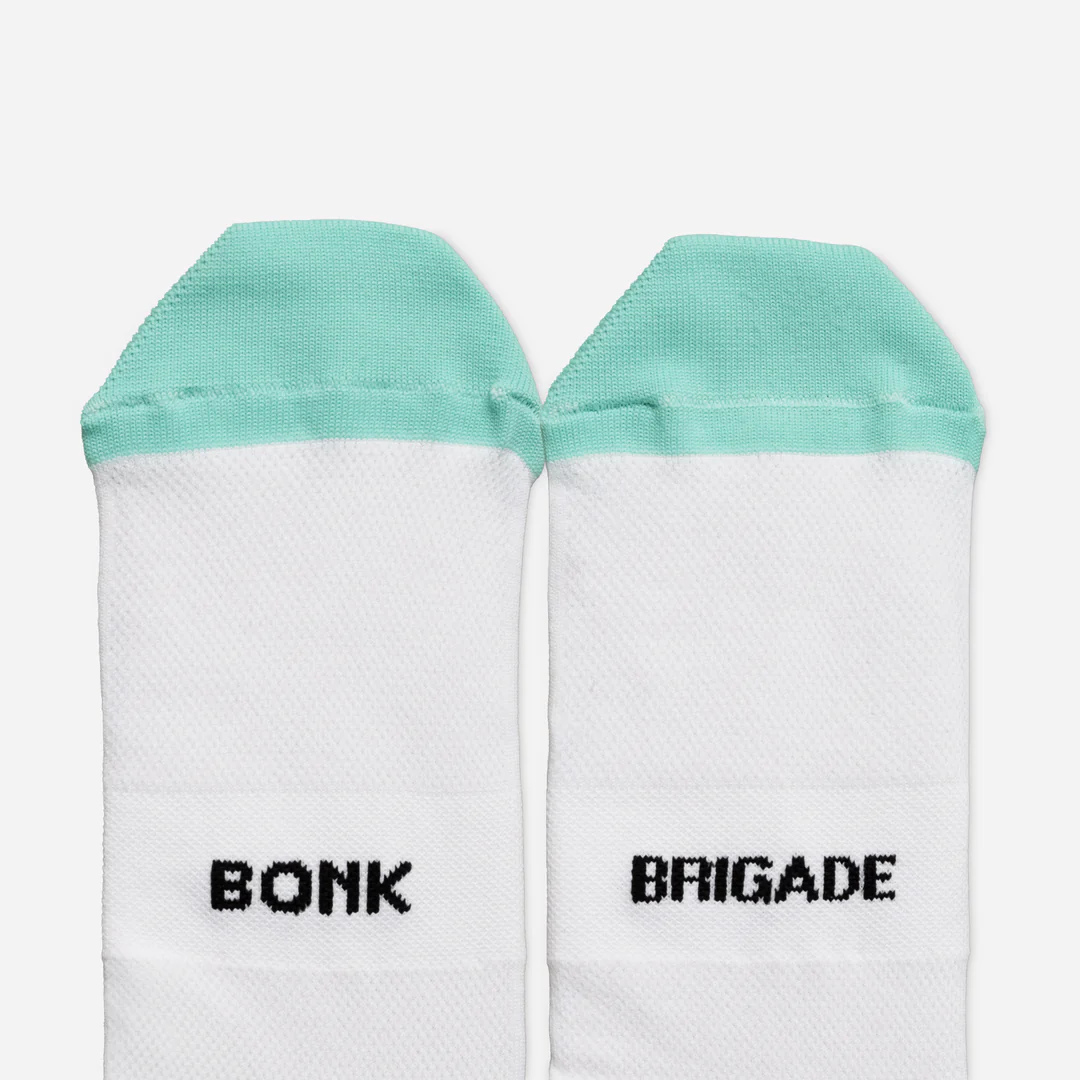Bonk Brigade Sock - White
