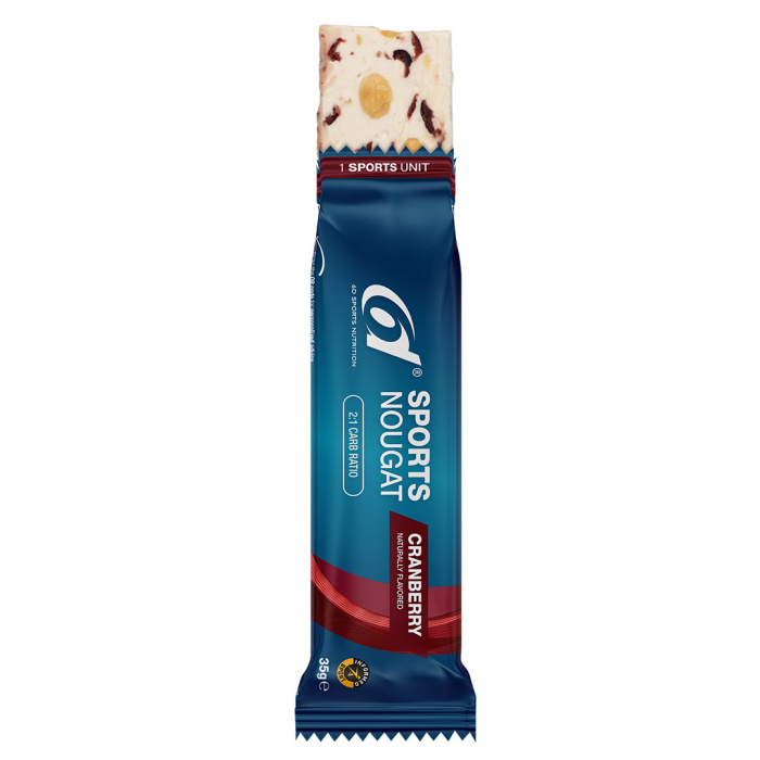 6D Sports Nutrition Sports Nougat - Cranberry 6 x 35g