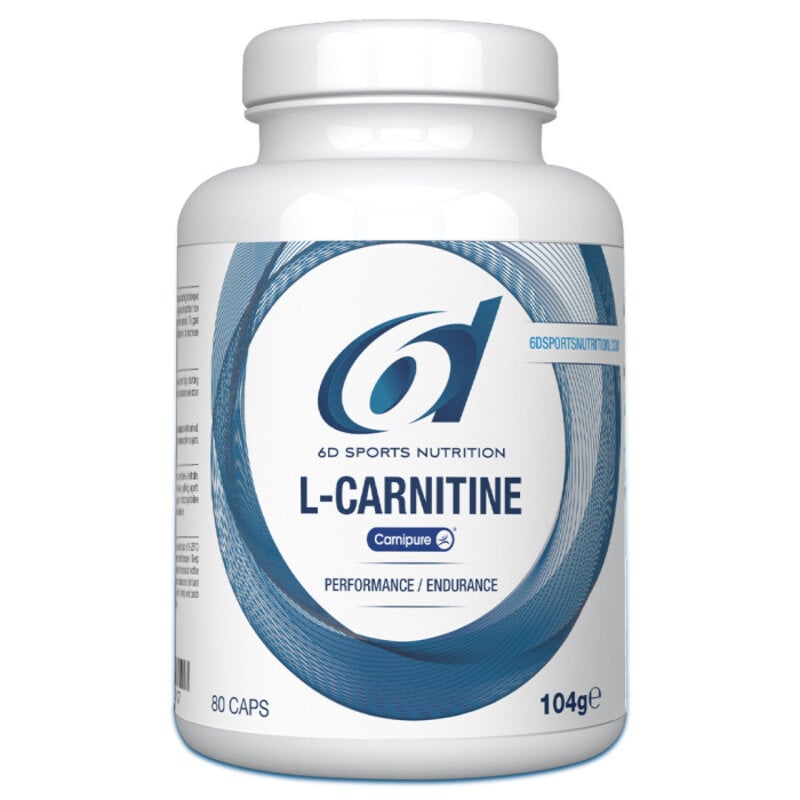 6D Sports Nutrition L-Carnitine Carnipure® 80 caps