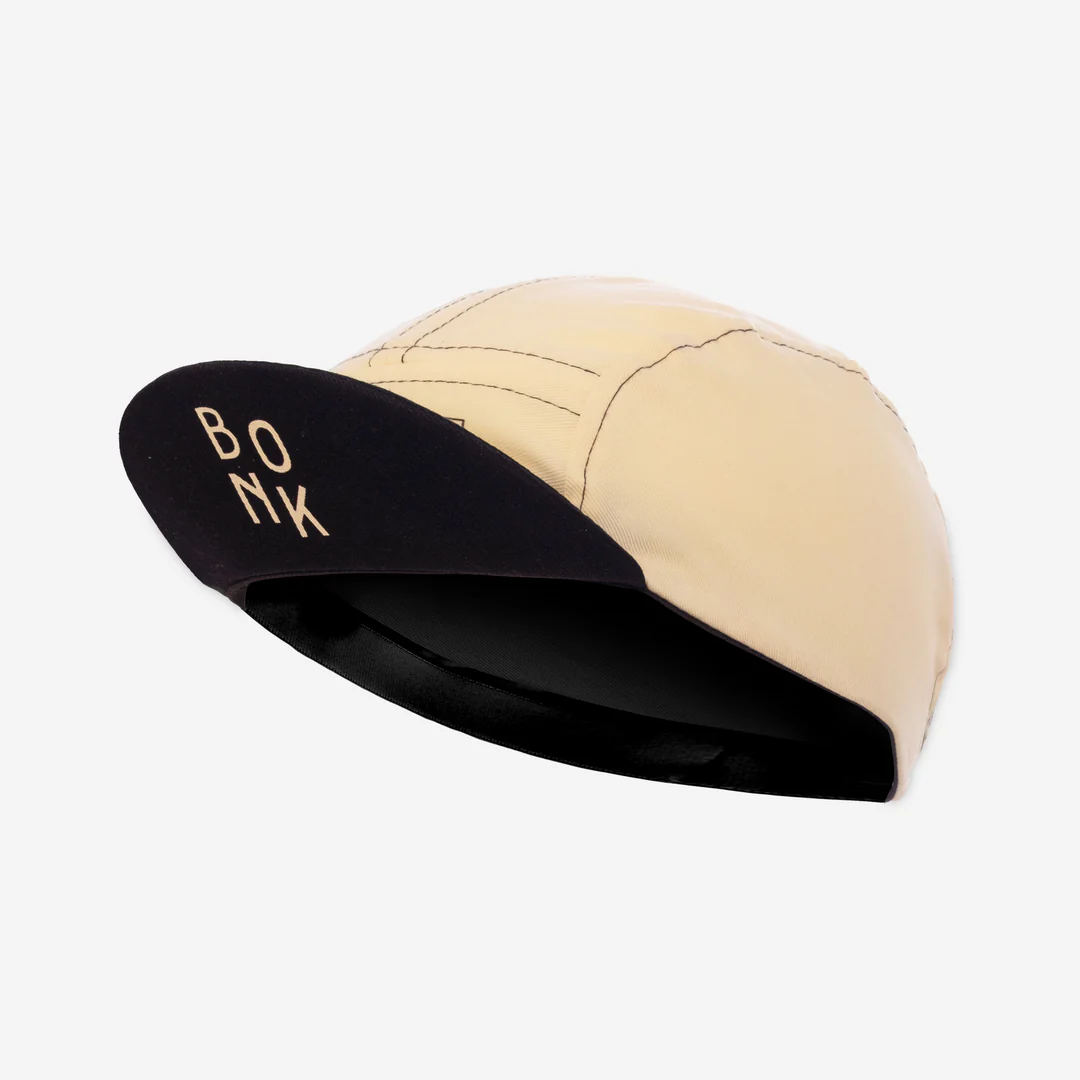 Bonk EPRF Cycling Cap - Black/Beige