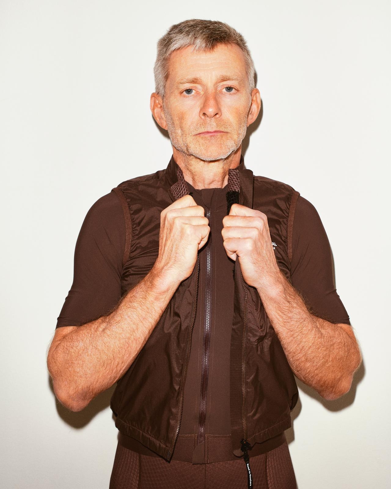 Pas Normal Studios Essential Insulated Gilet - Light Brown