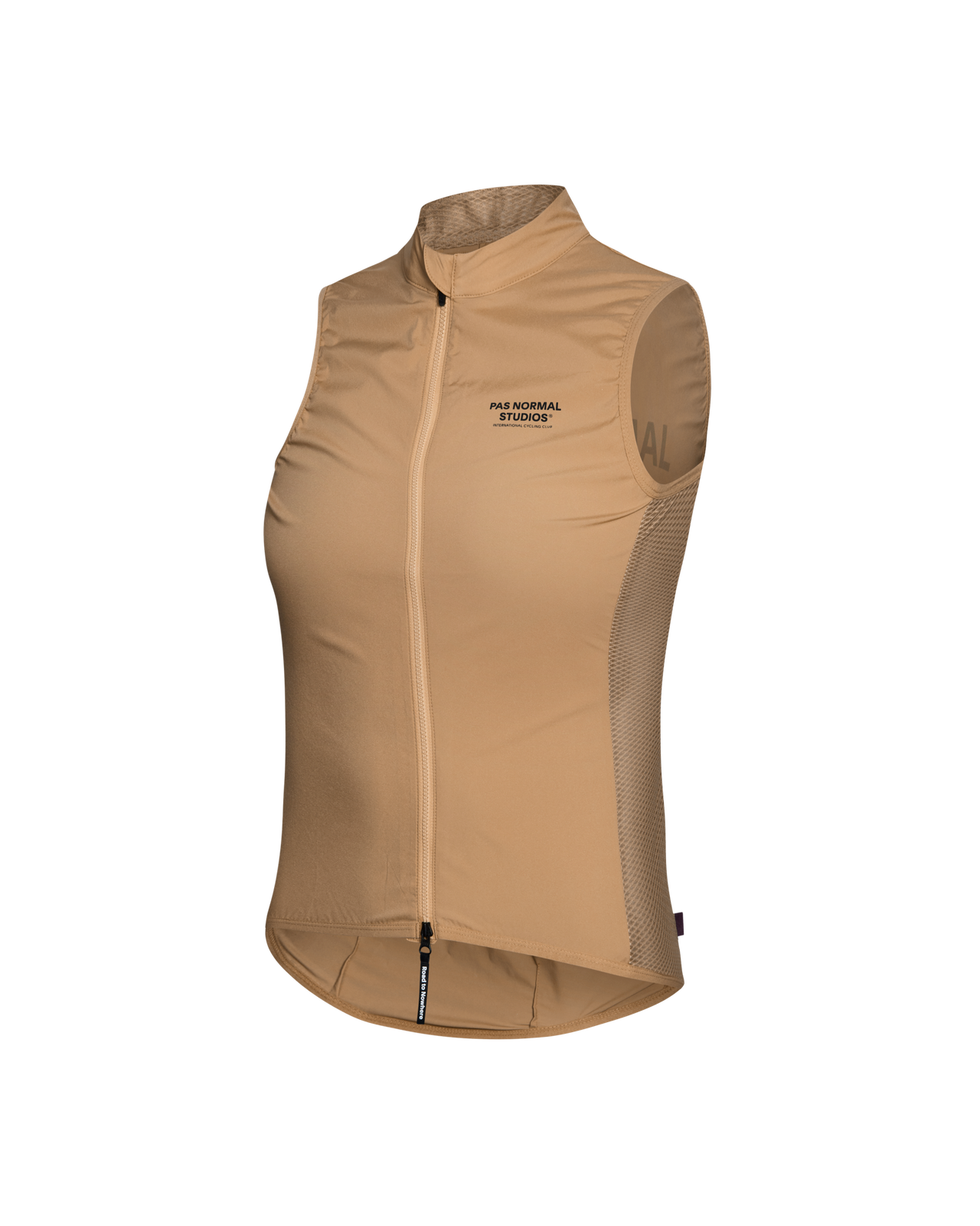 Pas Normal Studios Women's Mechanism Stow Away Gilet - Camel