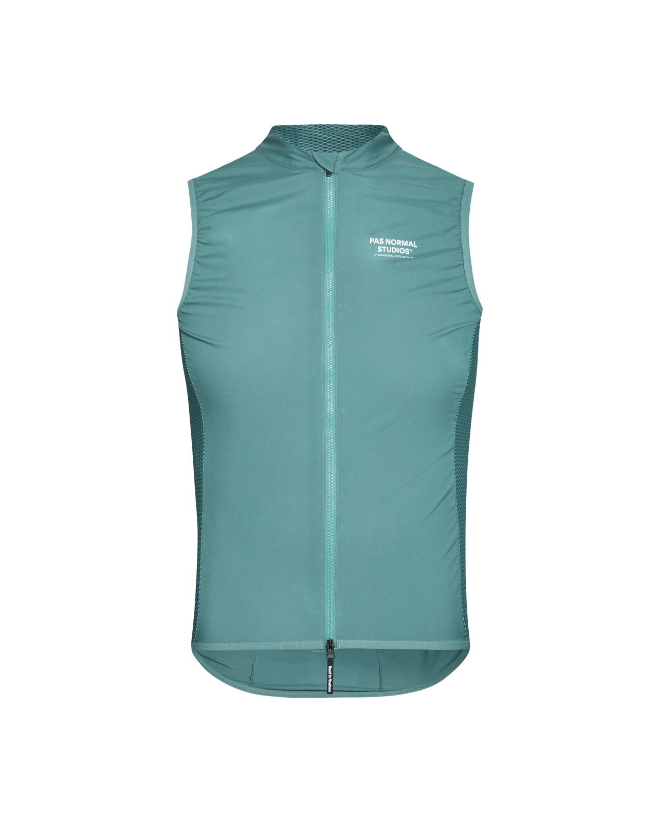 Pas Normal Studios Mechanism Stow Away Gilet - Grey Teal