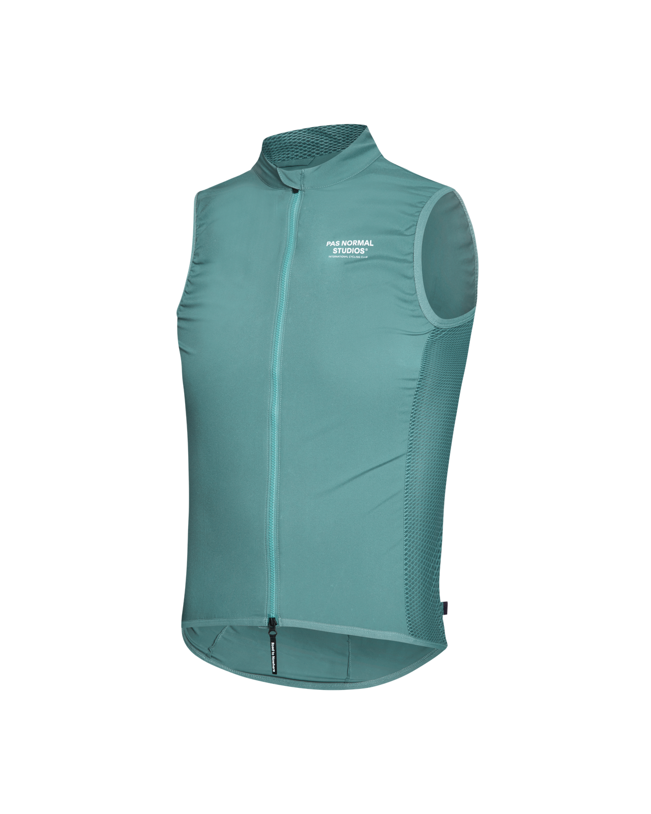 Pas Normal Studios Mechanism Stow Away Gilet - Grey Teal