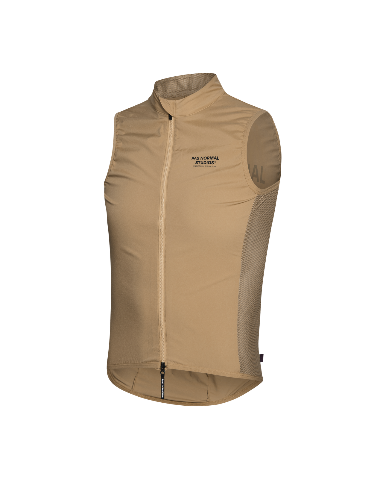 Pas Normal Studios Mechanism Stow Away Gilet - Camel