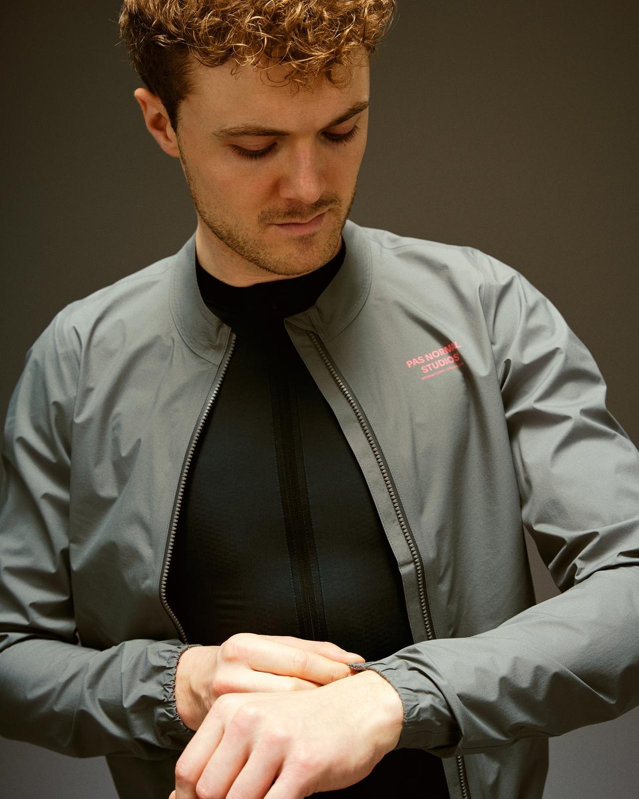 Pas Normal Studios Mechanism Rain Jacket - Medium Grey