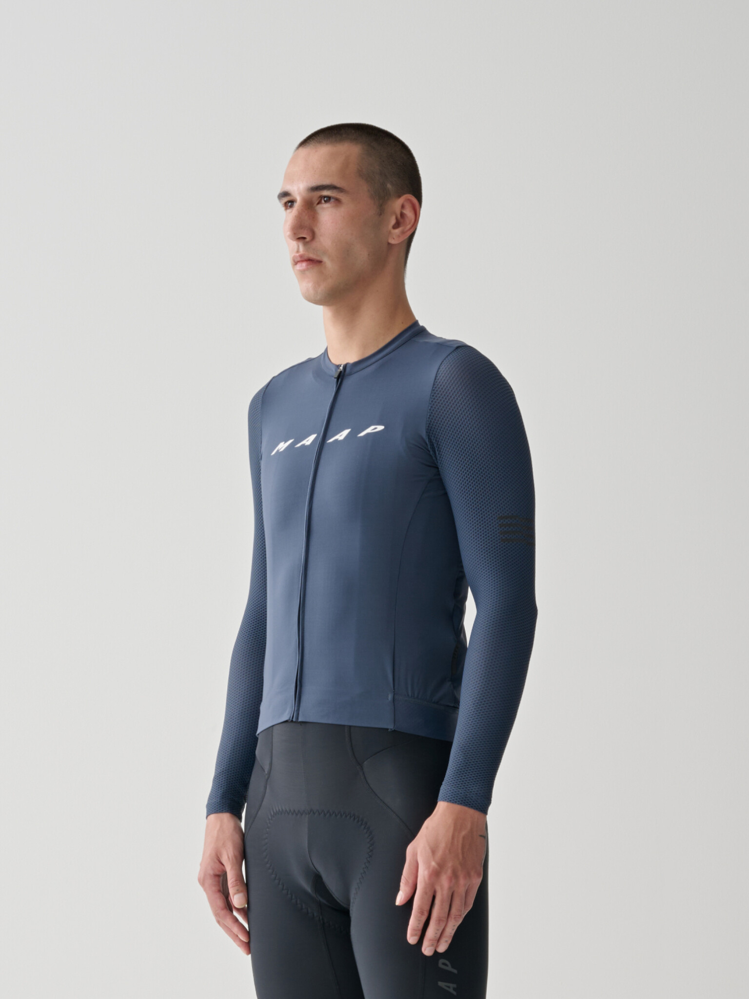 MAAP Evade Pro Base LS Jersey 2.0 - Midnight