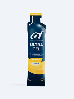 6D Sports Nutrition ULTRA Gel - Banana  6 X 70ml