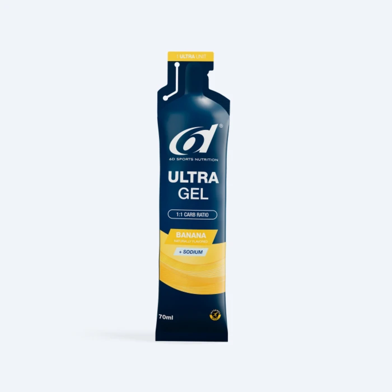 6D Sports Nutrition ULTRA Gel - Banana  6 X 70ml