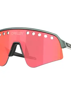 Oakley Sutro Lite Sweep Matte Silver/Blue - Prizm Trail Torch Vent