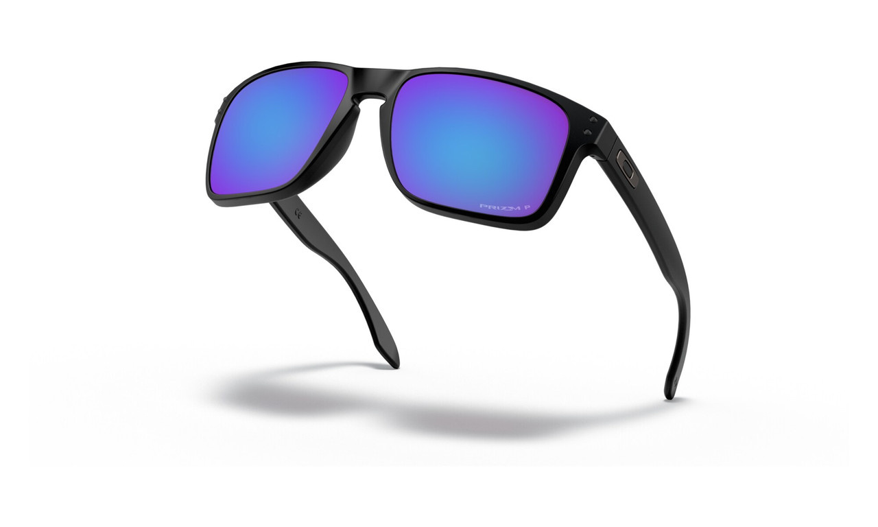 Oakley Holbrook Matte Black - Prizm Sapphire Polarized