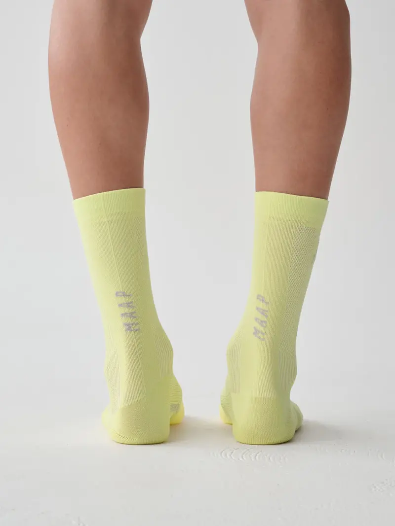 MAAP Aerate Sock (Division) - Shadow Lime