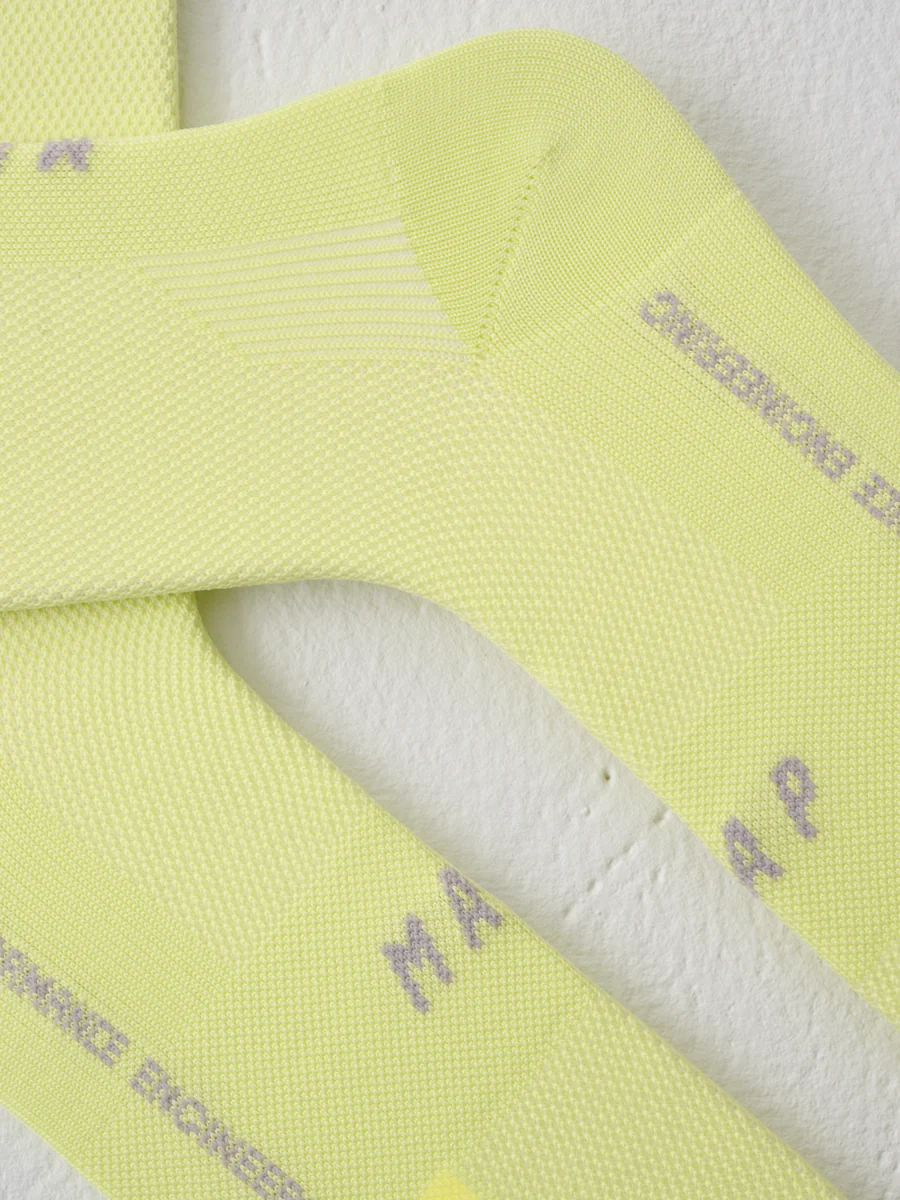 MAAP Aerate Sock (Division) - Shadow Lime