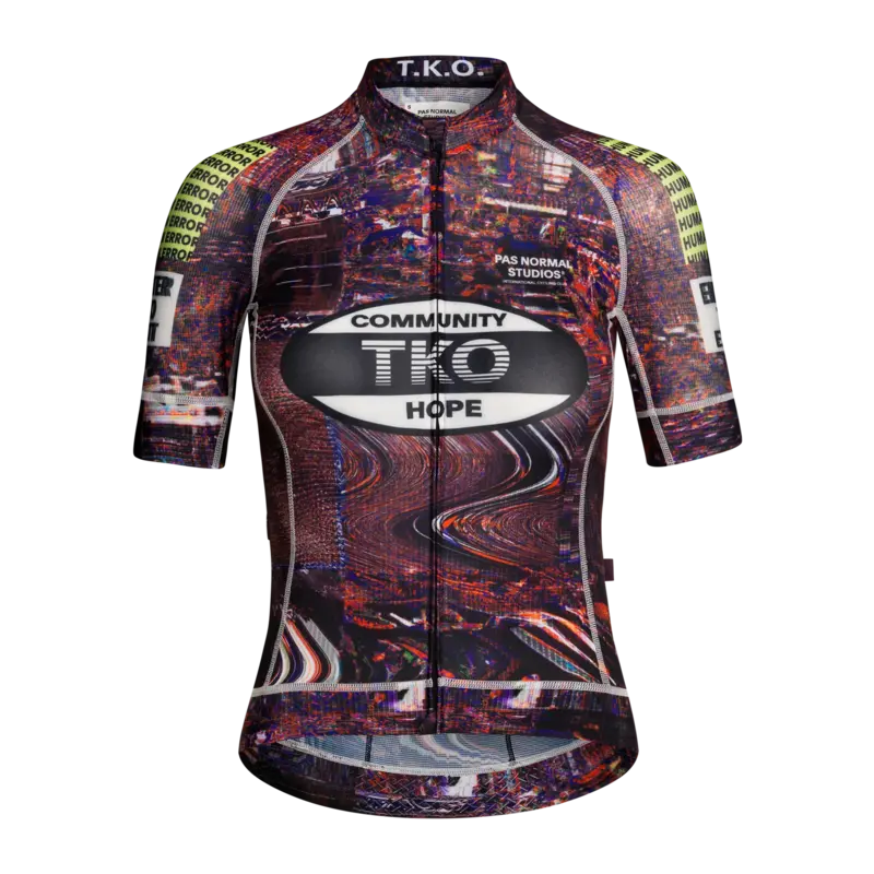 Pas Normal Studios Women's T.K.O. Mechanism Jersey - Human Error Pink