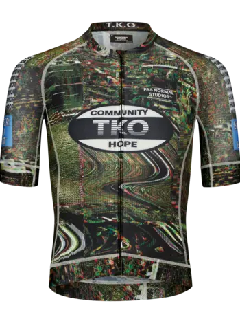 Pas Normal Studios T.K.O. Mechanism Jersey - Human Error Green