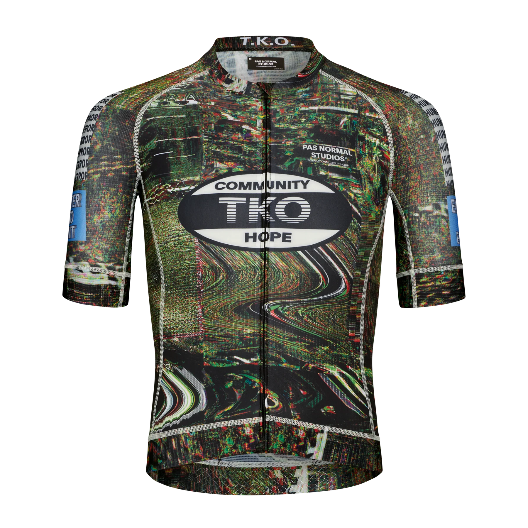Pas Normal Studios T.K.O. Mechanism Jersey - Human Error Green