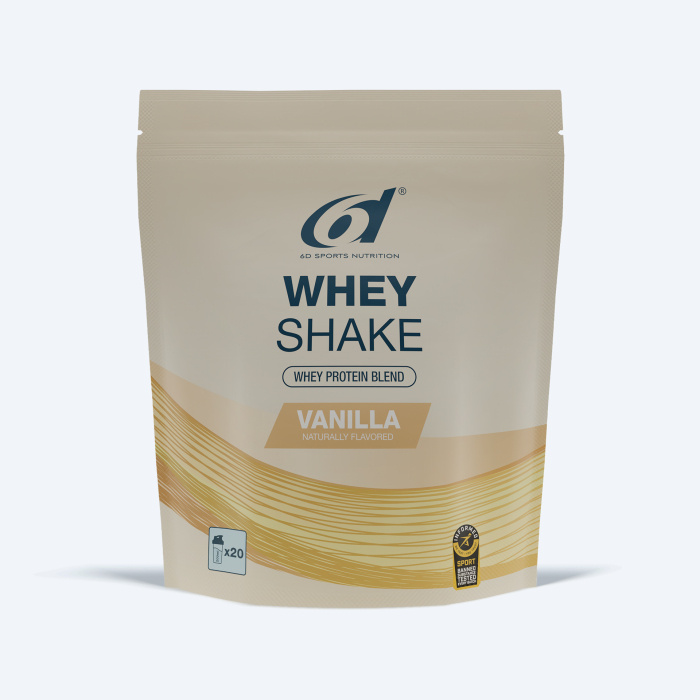 6D Sports Nutrition Whey Shake - Vanilla 500g