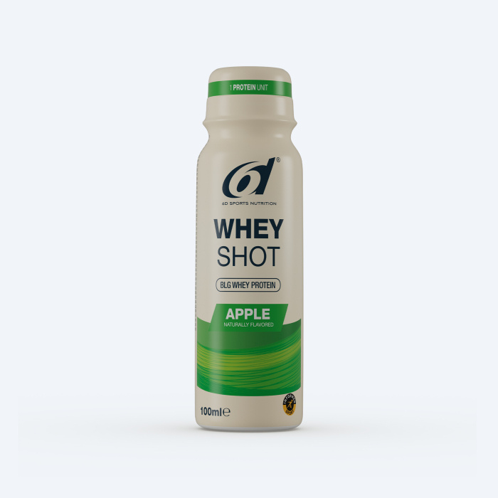 6D Sports Nutrition Whey Shot - Apple 6 x 100ml