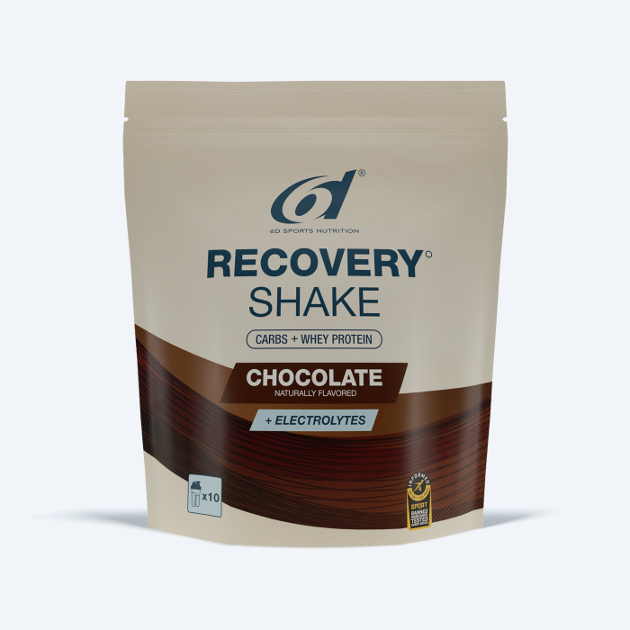 6D Sports Nutrition Recovery Shake - Chocolate 850g