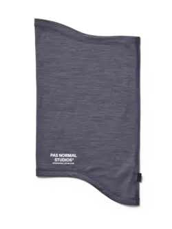 Pas Normal Studios Logo Merino Necktube - Steel