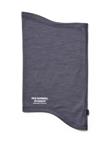 Pas Normal Studios Logo Merino Necktube - Steel