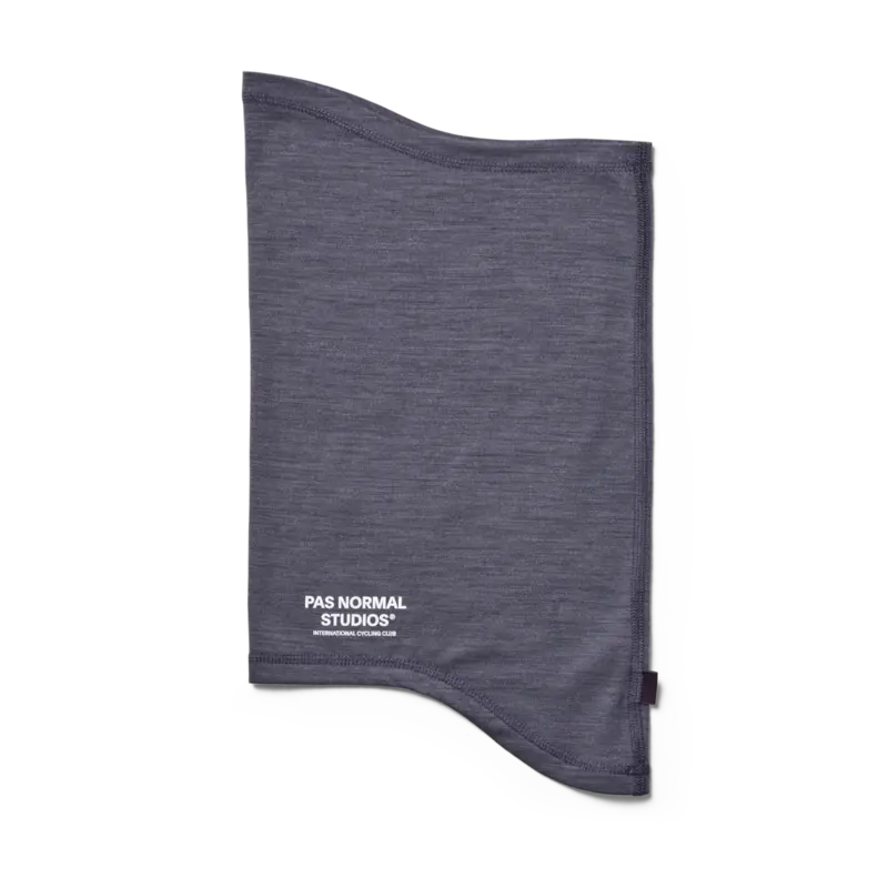 Pas Normal Studios Logo Merino Necktube - Steel