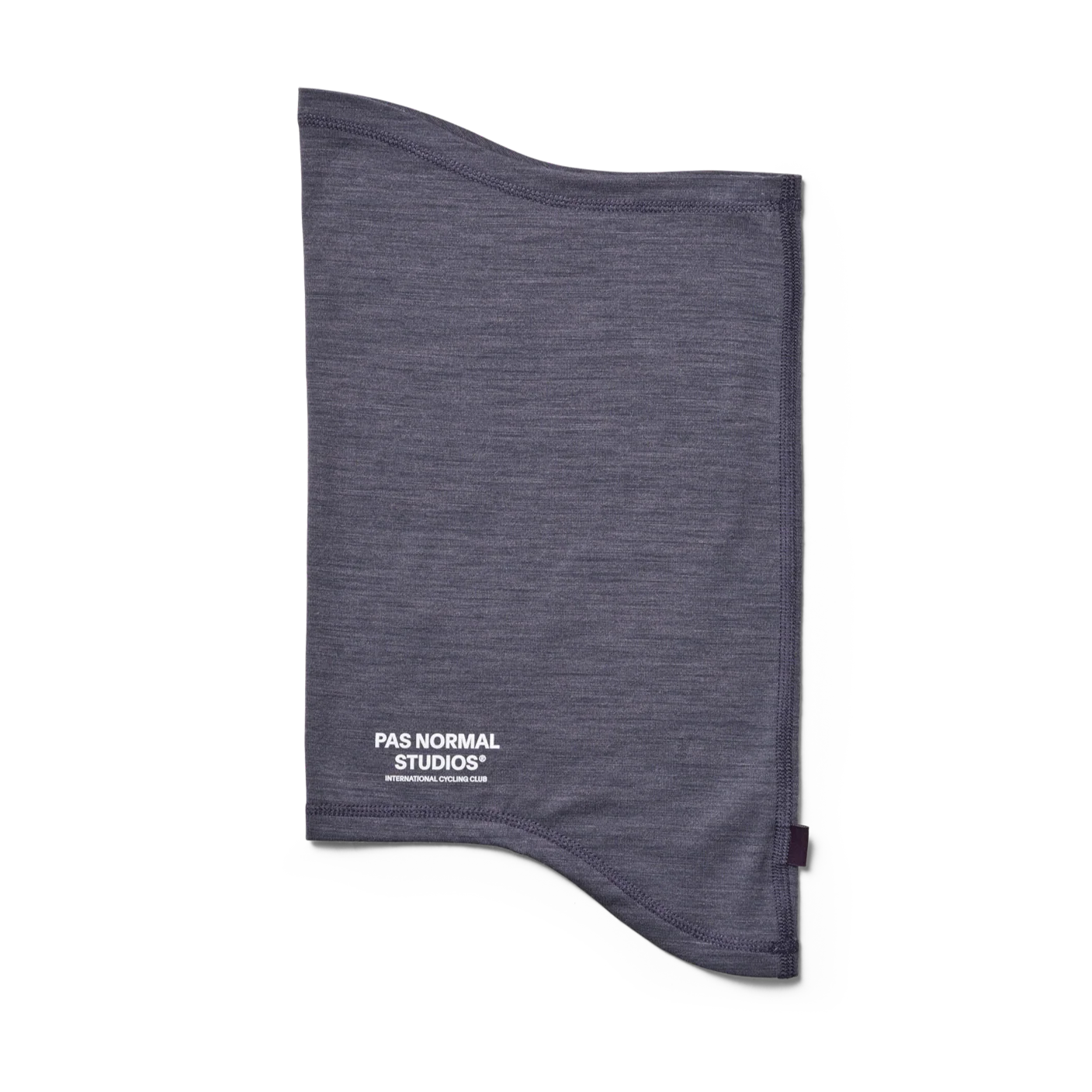 Pas Normal Studios Logo Merino Necktube - Steel