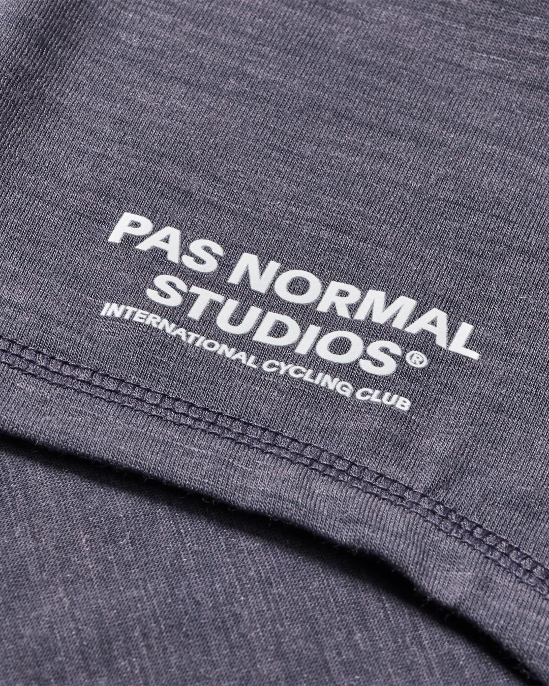 Pas Normal Studios Logo Merino Necktube - Steel