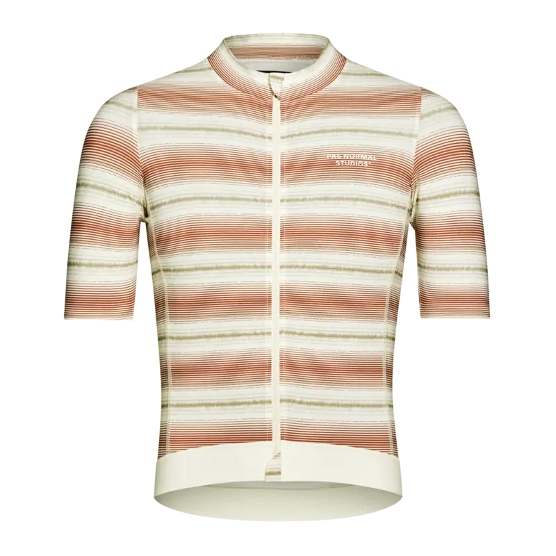 Pas Normal Studios Essential Jersey - Off White Stripe