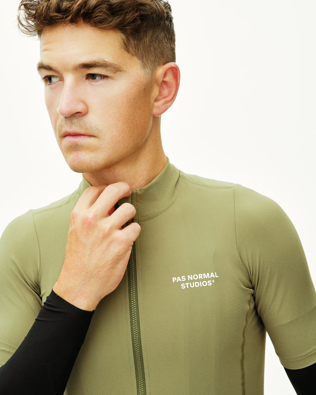 Pas Normal Studios Essential Jersey - Light Olive