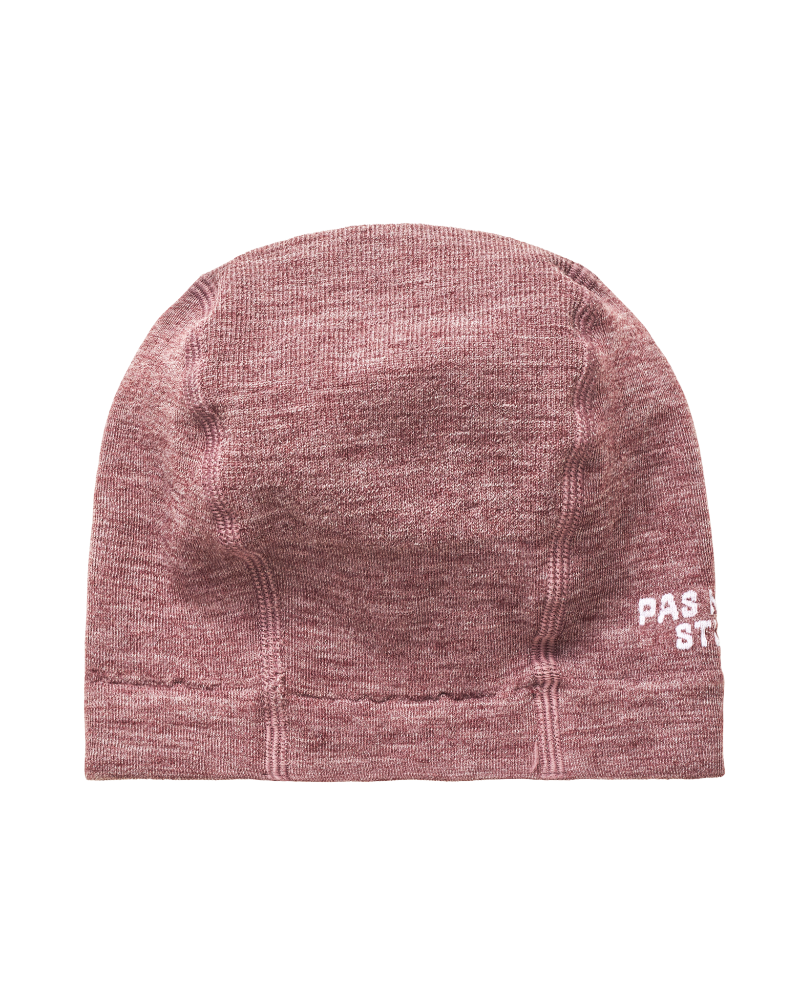 Pas Normal Studios Logo Merino Knit Beanie - Maroon