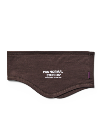 Pas Normal Studios Logo Merino Headband - Light Brown