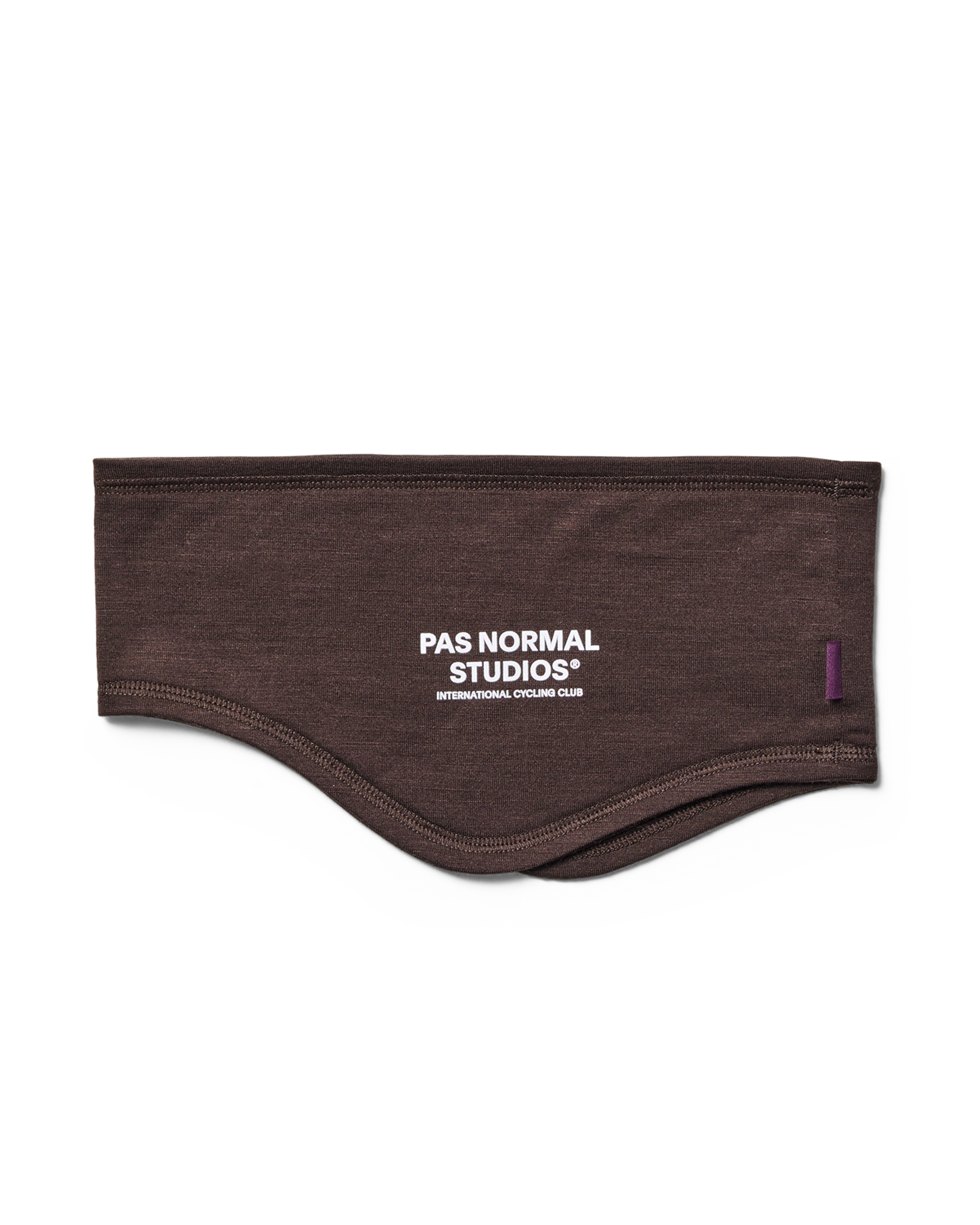 Pas Normal Studios Logo Merino Headband - Light Brown