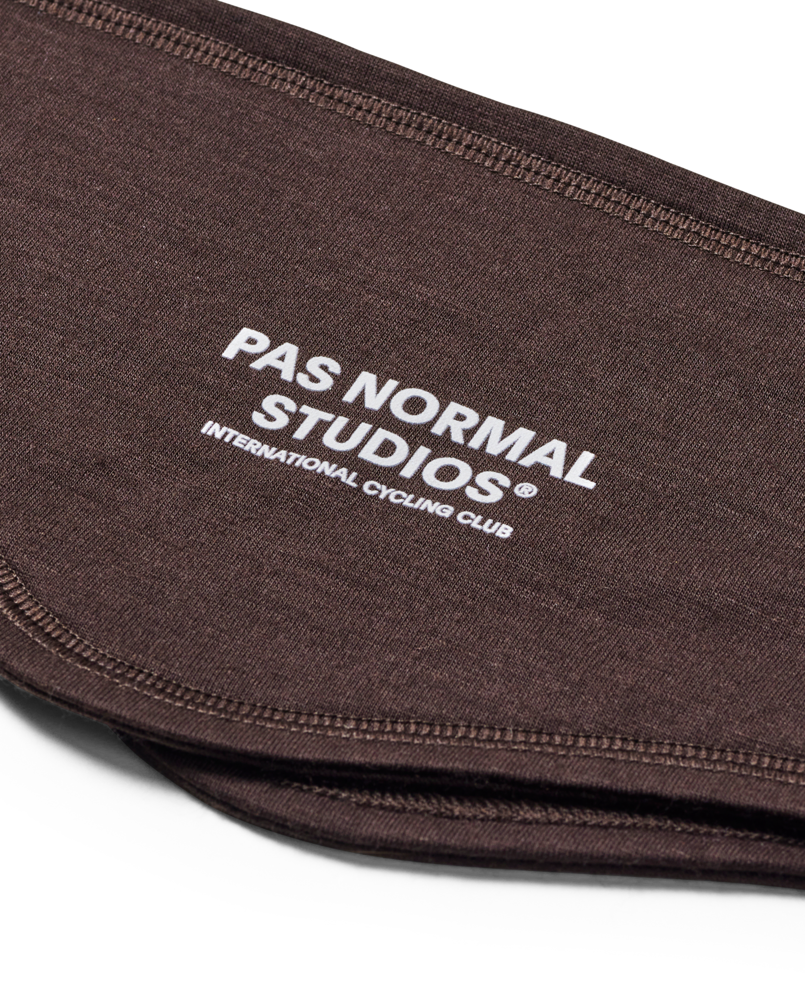 Pas Normal Studios Logo Merino Headband - Light Brown