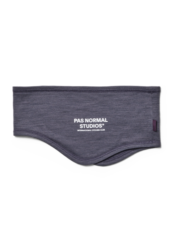 Pas Normal Studios Logo Merino Headband - Steel