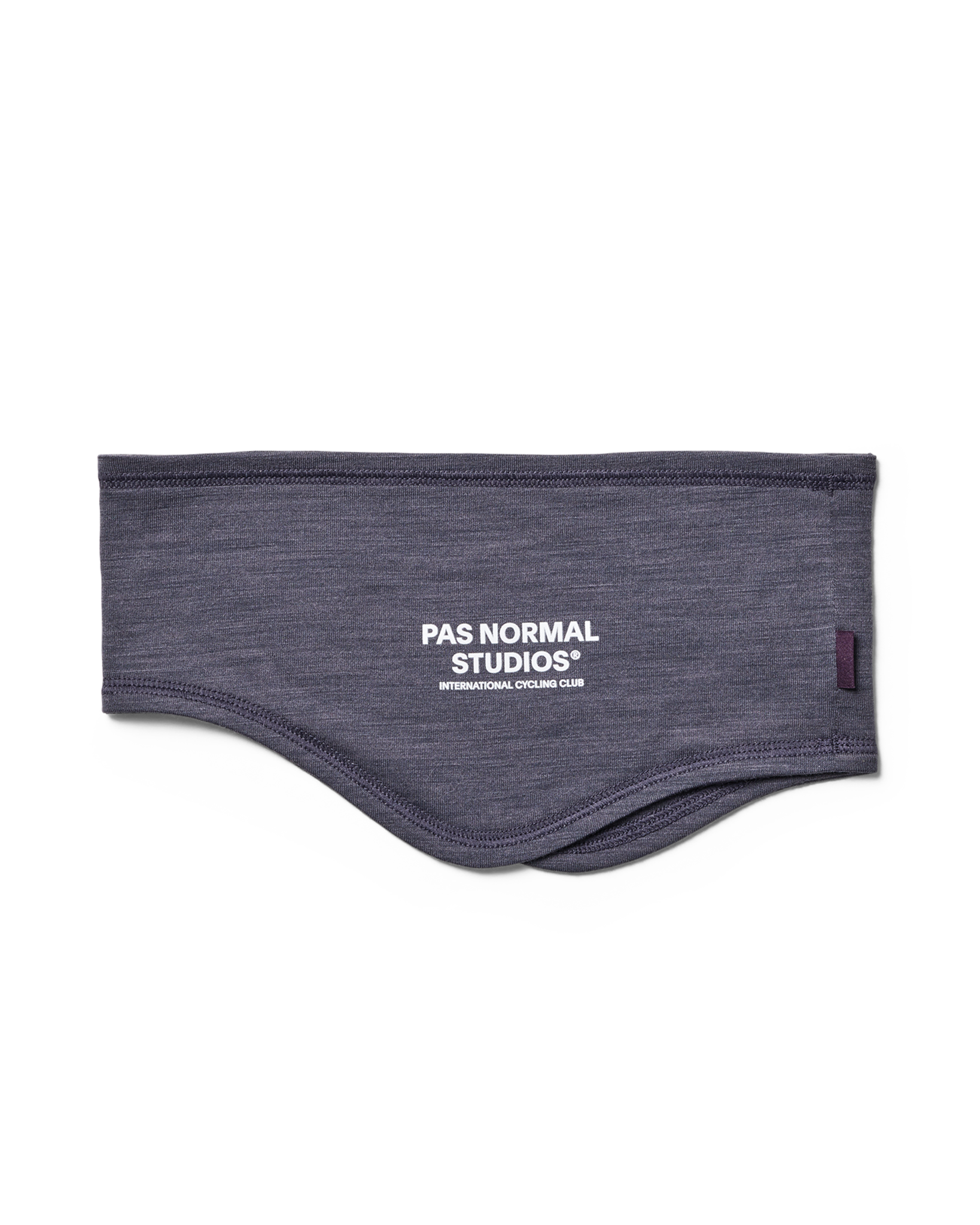 Pas Normal Studios Logo Merino Headband - Steel