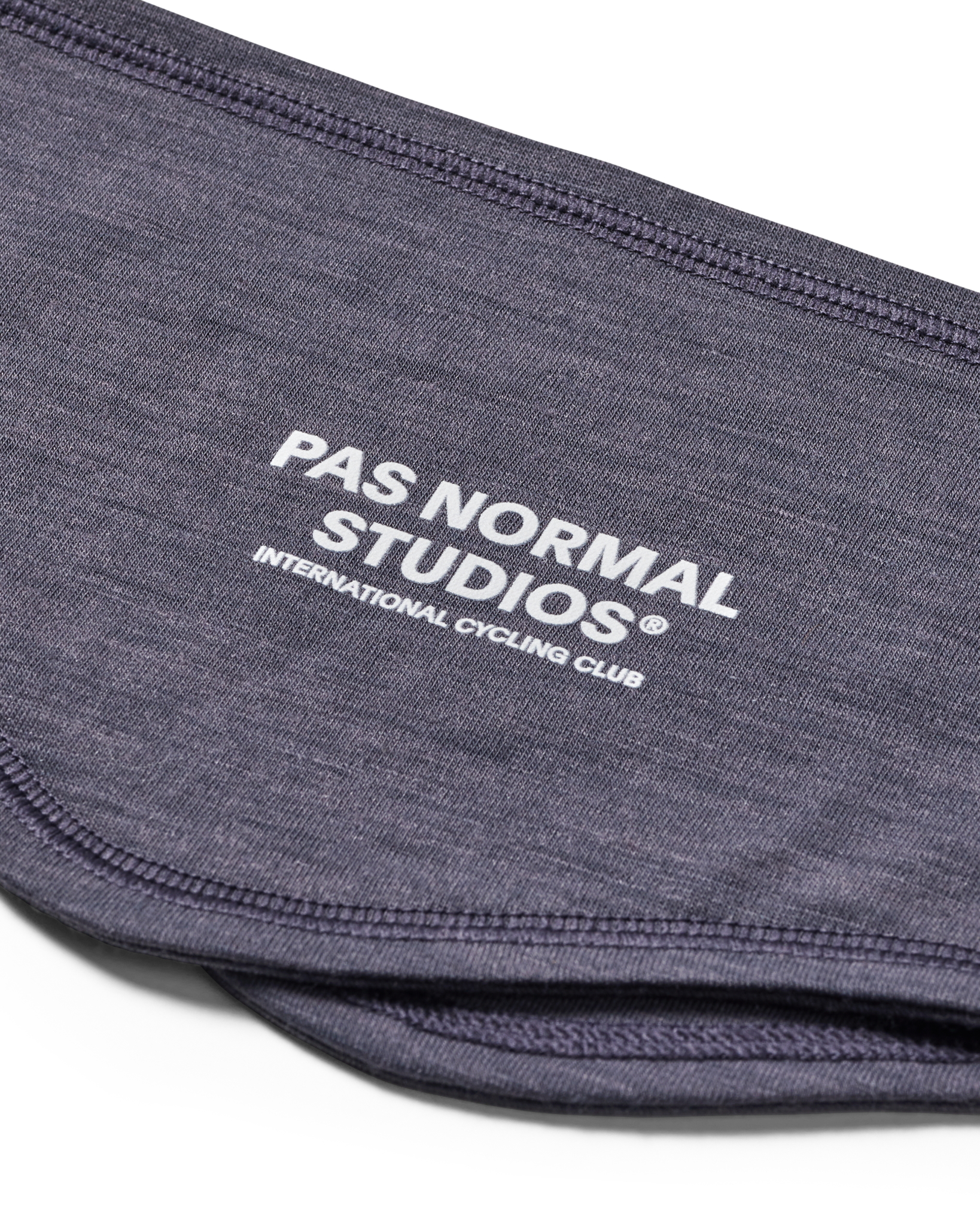 Pas Normal Studios Logo Merino Headband - Steel