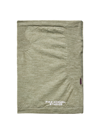 Pas Normal Studios Logo Merino Knit Necktube - Earth
