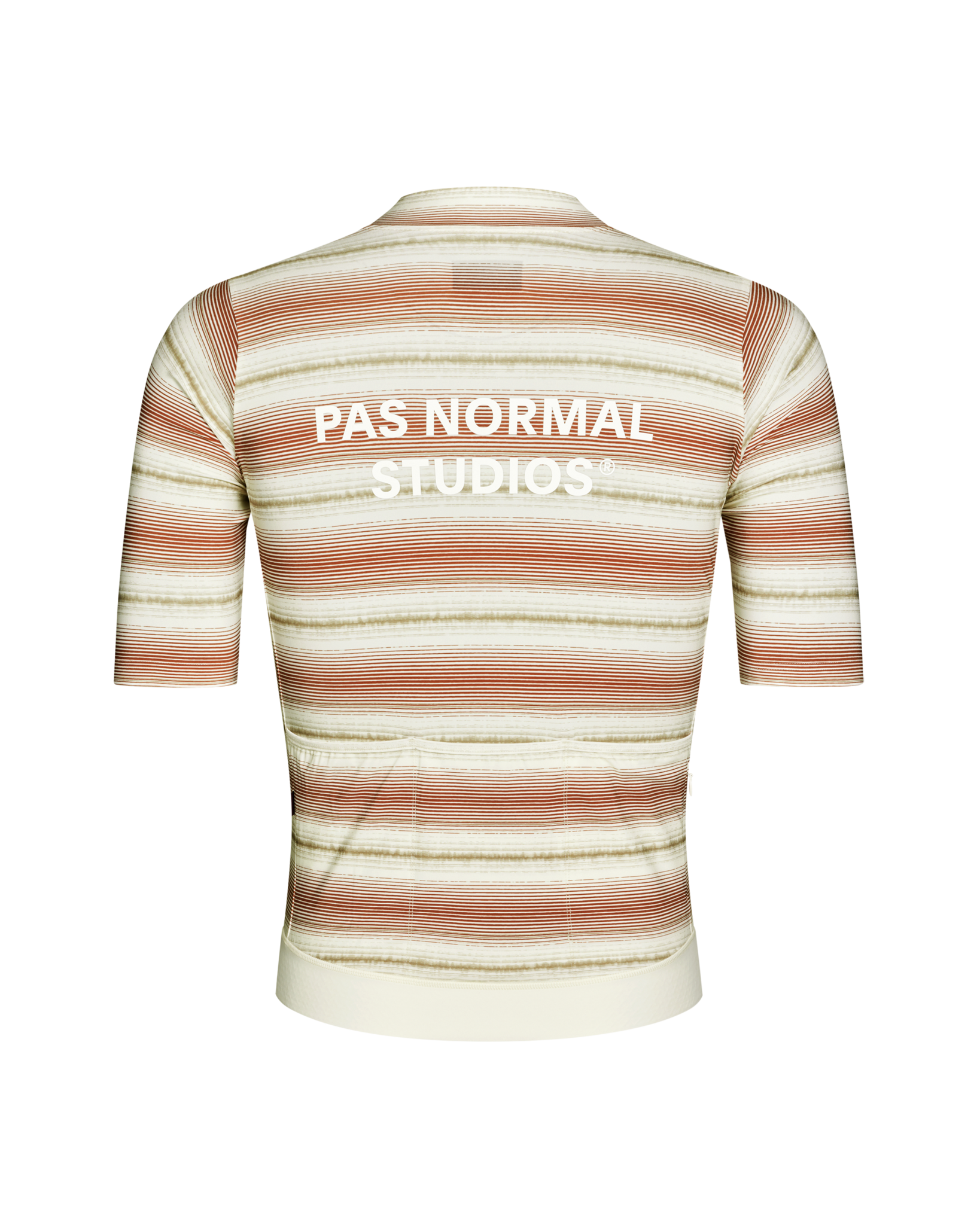 Pas Normal Studios Essential Jersey - Off White Stripe